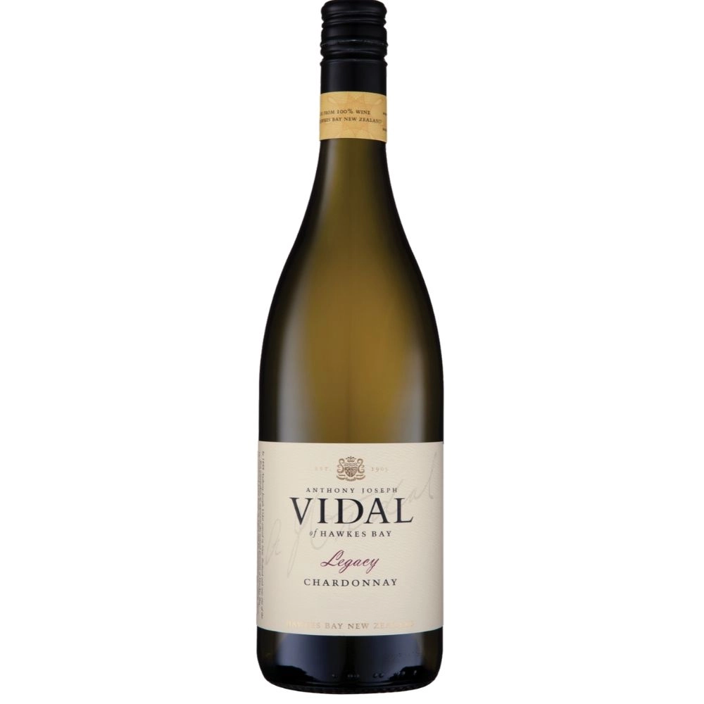 Вино   Vidal, "Legacy" Hawkes Bay Chardonnay    Видаль "Легаси" Хокс Бэй Шардоне  2018     750 мл