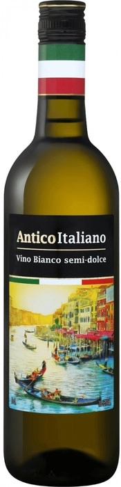 Вино "Antico Italiano" white semi sweet  750 мл