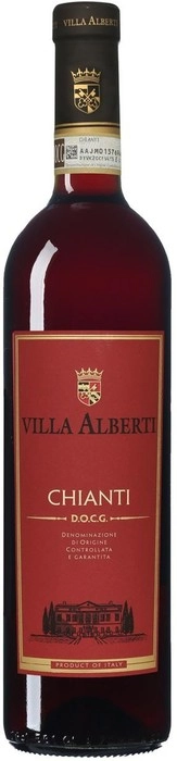 Вино Вилла Альберти Кьянти Villa Alberti Chianti DOCG 2018 750 мл