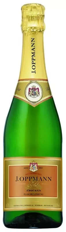 Игристое вино  J. Oppmann   Gold Brut Sektkellerei    750 мл