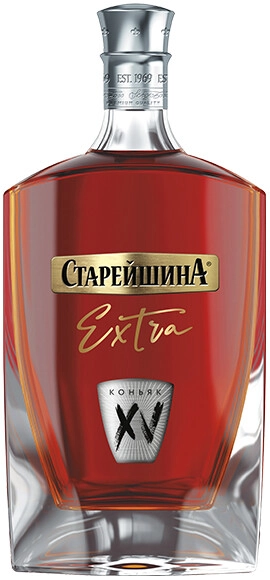 Коньяк Старейшина Экстра  15-летний  500 мл