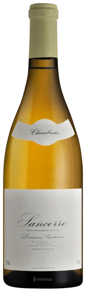 Вино   Domaine Vacheron Sancerre Chambrates  Вашрон Винерон  Сансер Шамбрат   2018 750 мл