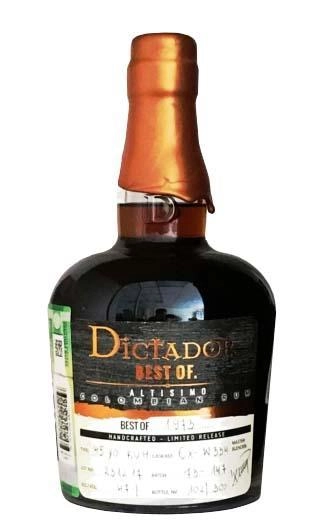 Ром Dictador Best Of Altisimo 1973 Диктатор Бэст Оф Альтисимо 1973 700 мл
