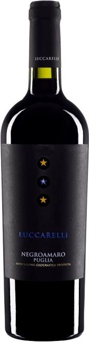 Вино Luccarelli Negroamaro Puglia IGP Луккарелли Негроамаро 2022 750 мл