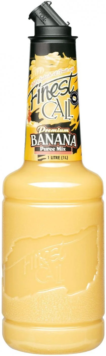 Сироп Finest Call  Banana Puree   Файнест Кол  Банан сокосодержащий негазированный  1000 мл