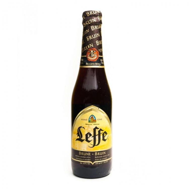 Пиво Leffe Brune Леффе Брюн стекло 330 мл