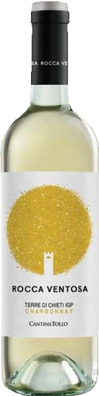 Вино  Cantina Tollo Rocca Ventosa Chardonnay Кантина Толло Рокка Вентоза  Шардоне  750 мл