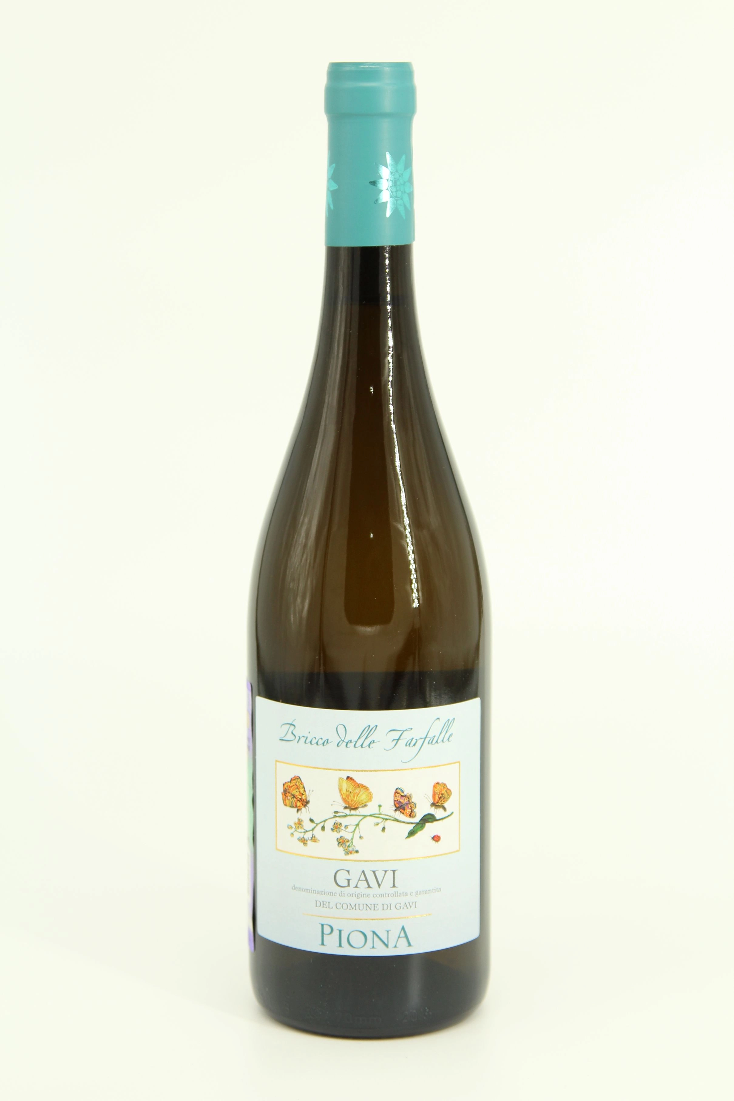 Вино Piona Bricco delle Farfalle Gavi DOCG del Comune di Gavi 2021 750 мл 12,5%