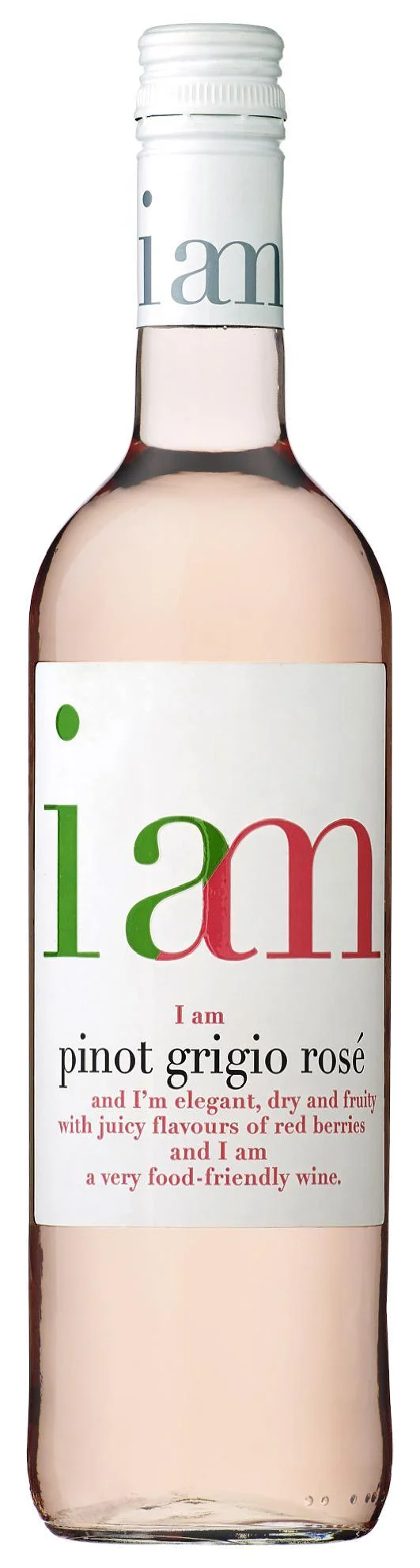 Вино CRAMELE RECAS, I AM "Pinot Grigio Rose", Крамеле Рекаш, "Я - Пино Гриджио Розовый", 12%, 750 мл