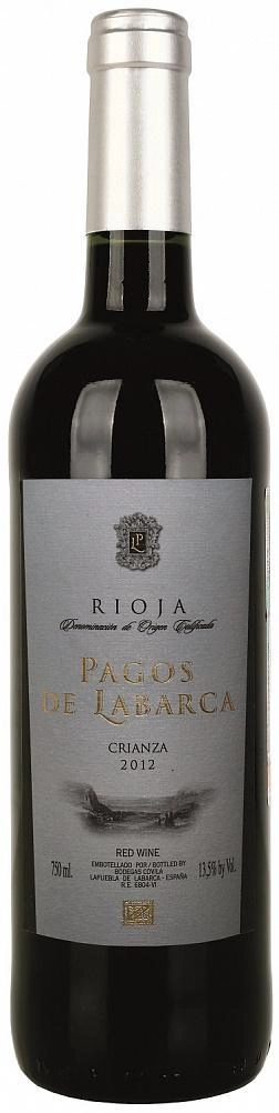 Вино Pagos de Labarca Rioja Crianza Пагос де Лабарка Риоха Крианца 2015 750 мл
