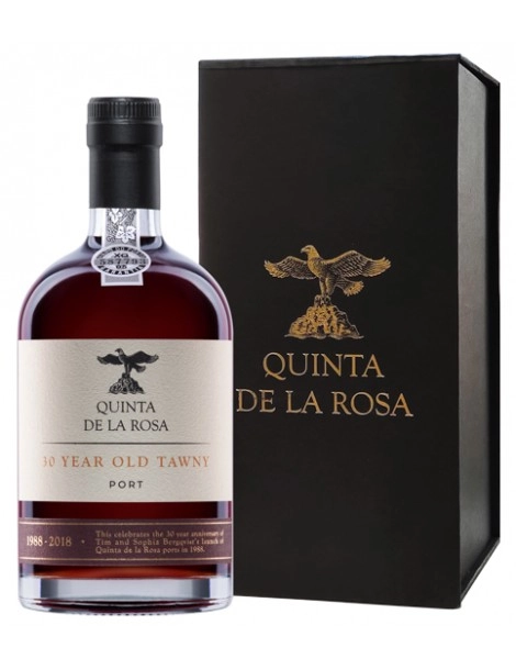 Портвейн Quinta De La Rosa 30 Years Old Tawny gift box  500 мл