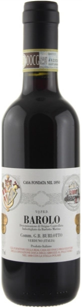 G.B. Burlotto, Barolo DOCG, Бароло ДОКГ Бурлотто сухое красное 2015 375 мл