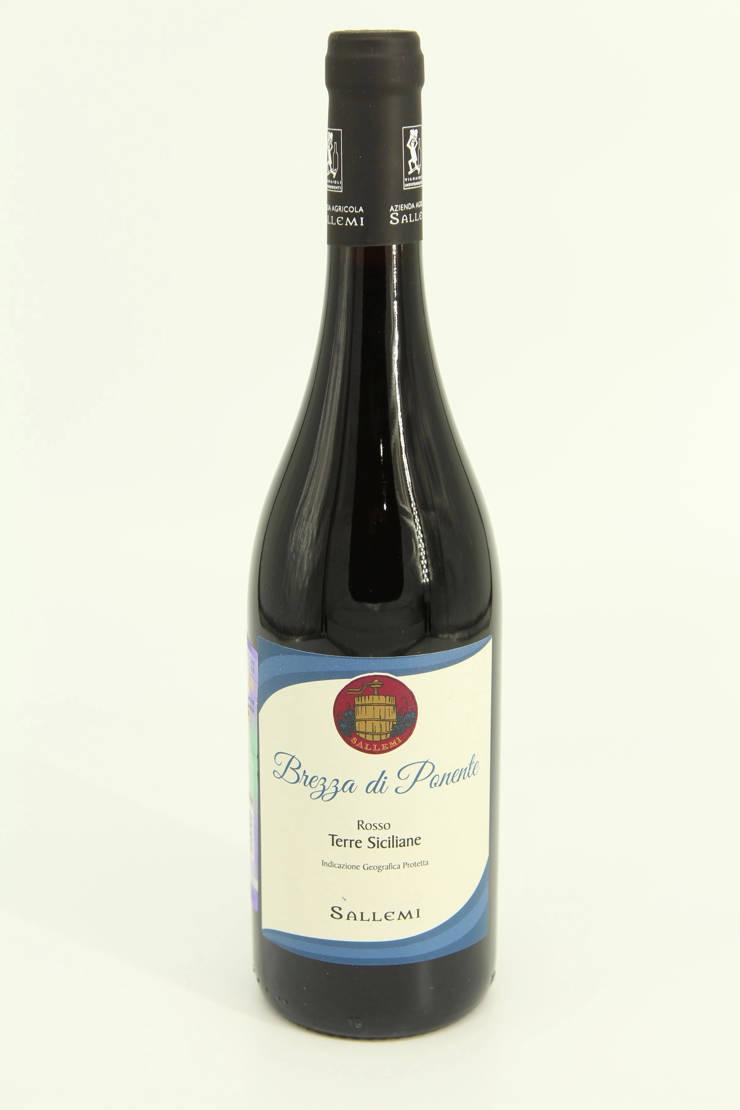 Вино Sallemi Brezza di Ponente Rosso 2018 750 мл 12%