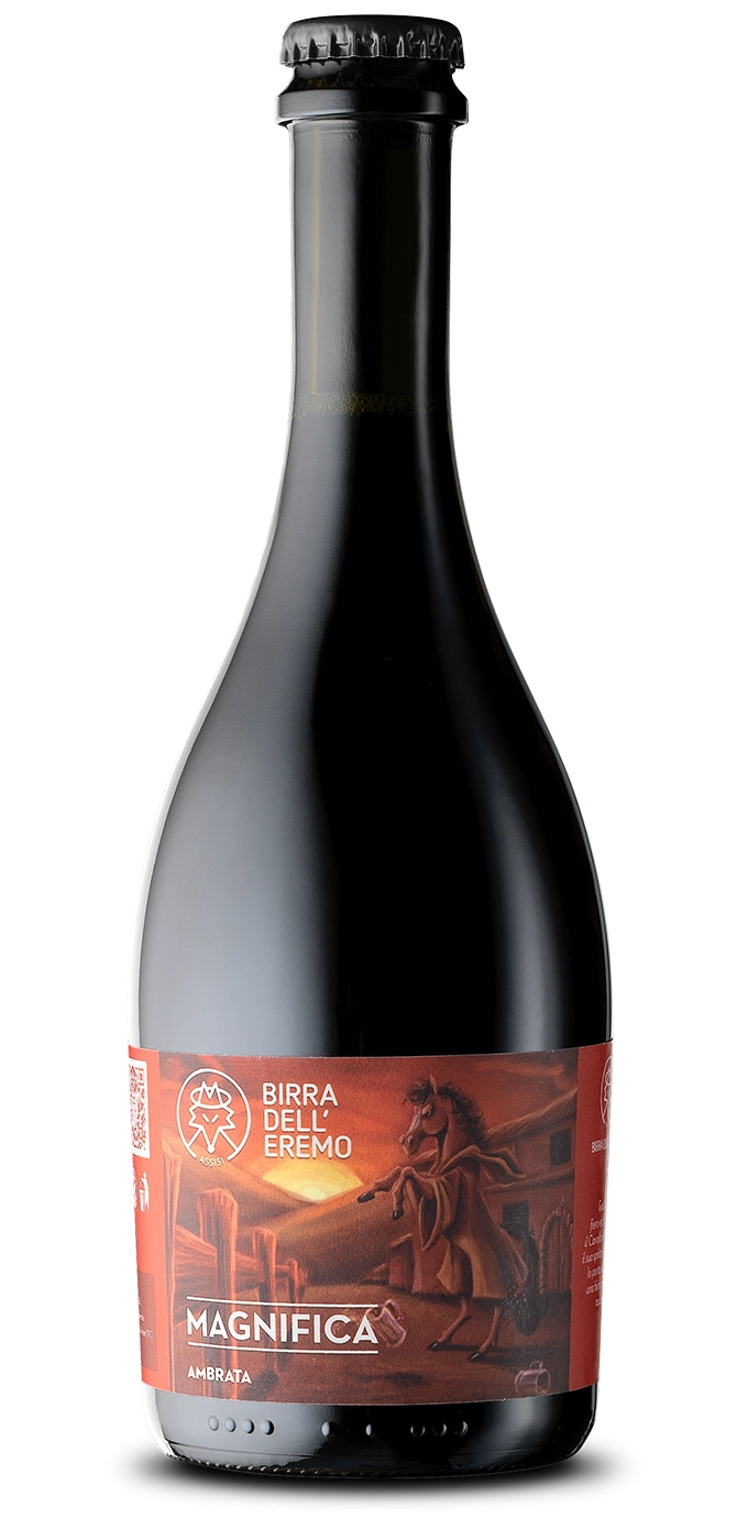 Пиво Birra del Eremo Magnifika American Amber Ale 330 мл