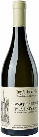 Вино Domaine Amiot Guy et Fils Chassagne-Montrachet Premier Cru  Les Caillerets AOC  2017 750 мл  13,5%