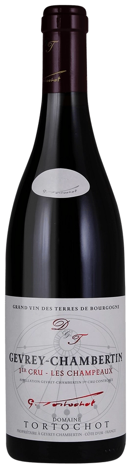 Вино  Domaine Tortochot Gevrey-Chambertin 1er Cru Les Champeaux  Домен Тортошо Жевре-Шамбертан Премье Крю Ле Шампо 2018 750 мл 13%