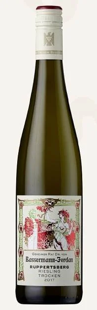 Вино Bassermann-Jordan Ruppertsberg Riesling Trocken  Бассерман-Йордан Рупертсберг Рислинг  2016 750 мл