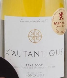 Вино Foncalieu L'Autantique  Sauvignon   2020 750 мл