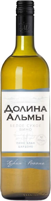 Вино Alma Valley Dolina Almy Pinot Blanc Chardonnay  750 мл