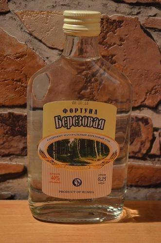 Водка ЛВЗ Фортуна Березовая 250 мл