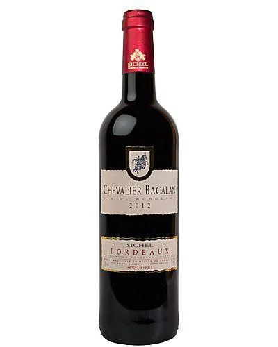 Вино Chevalier Bacalan Rouge AOC Bordeaux, Шевалье Бакалан Бордо Руж кр.сух. 2009  12.5%