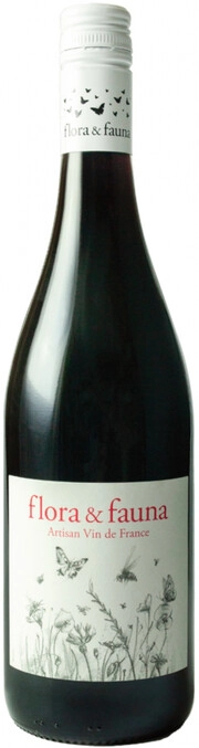 Вино Vineyard Productions flora & fauna Rouge флора & фауна Красное  2020  750 мл