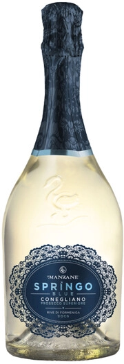 Игристое вино Le Manzane  Springo Blue Conegliano Prosecco Superiore Rive di Manzana DOCG  750 мл
