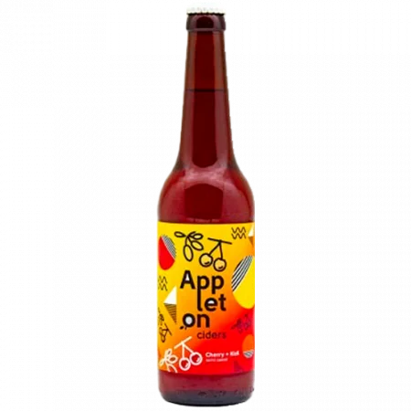 Пивной напиток с яблочным соком   Appleton  Cherry  Эпплтон  Вишня  500 мл