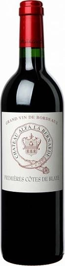 Вино Chateau Alfa la Bernarde Premieres Cotes de Blaye AOC  2018 750 мл