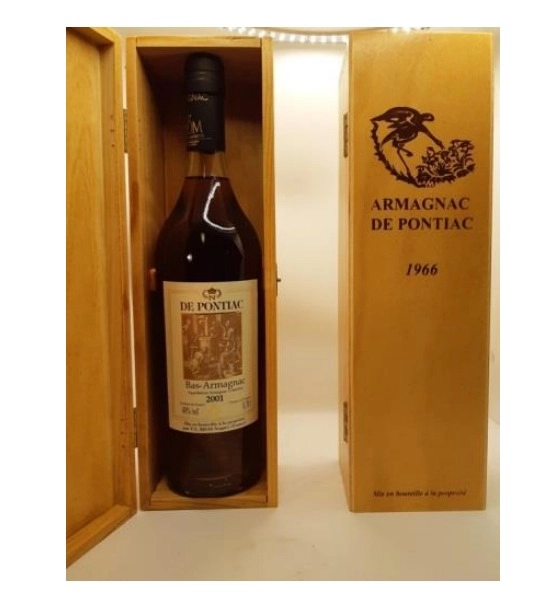 Арманьяк Les Hauts de Montrouge De Pontiac Vintage 1972 Bas-Armagnac  700 мл