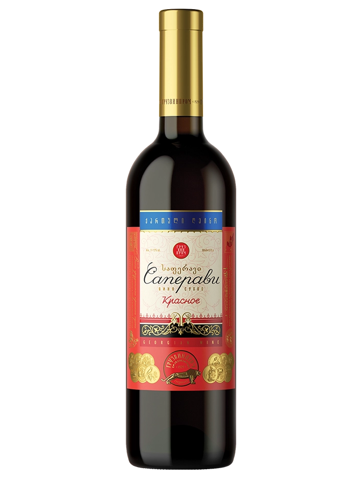 Вино Грузвинпром    Саперави 2018  750  мл