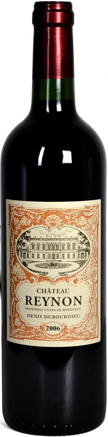 Вино Chateau Reynon Premieres Cotes de Bordeaux AOC Шато Рейнон Премьер Кот де Бордо 2006 750 мл