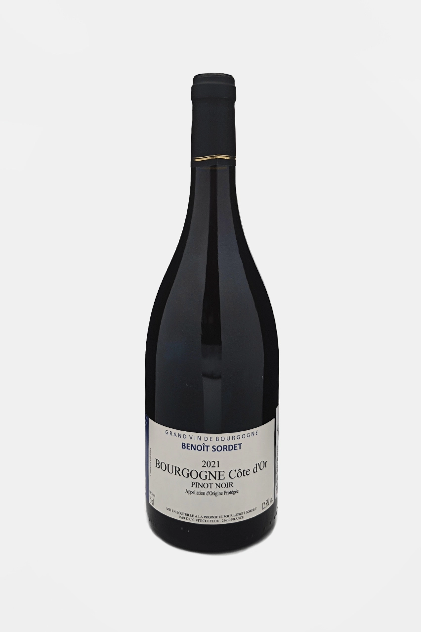 Вино Benoit Sordet  Bourgogne Cote d`Or Pinot Noir 2021 750 мл