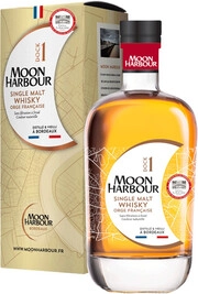 Виски Moon Harbour  Dock 1 Single Malt Chateau La Louviere gift box 700 мл