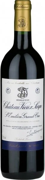 Вино Chateau Vieux-Sarpe Saint-Emillion Grand Cru AOC Шато Вьё-Сарп Сэнт-Эмильон Гран Крю АОС 2010 750 мл