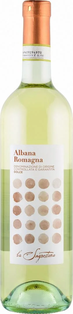 Вино La Sagrestana Albana di Romagna dolce Ла Сагрестана Альбана ди Романья дольче  2015 750 мл