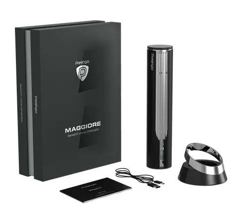 Автоматический винный штопор Prestigio Maggiore silver Престижо Маджоре Серебро