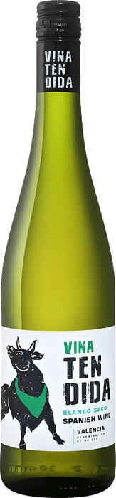Вино Vina Tendida White Valencia DO Винья Тендида Белое сухое 2019 750 мл