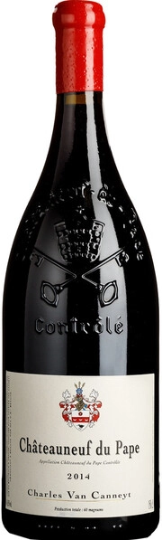 Вино Charles Van Canneyt  Chateauneuf du Pape AOC    2014 1500 мл  14,5%