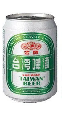 Пиво Taiwan Beer Gold Medal in can Тайвань Бир Голд Медал в жестяной банке  330 мл