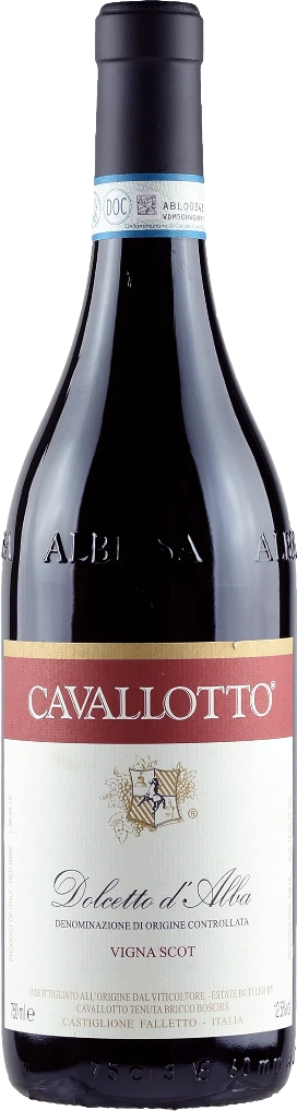 Вино Cavallotto Dolcetto d'Alba Vigna Scot  2022  750 мл