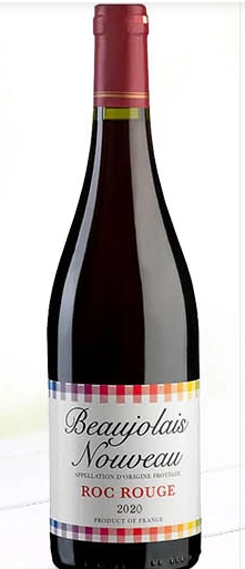 Вино   Beaujolais Nouveau Rog Rouge   Божоле Нуво Рок Руж 2021 750 мл