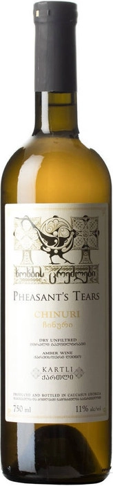 Вино Pheasant's Tears Chinuri Слезы Фазана Чинури 2019 750 мл
