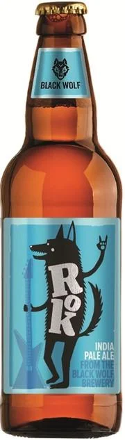 Пиво Black Wolf  Rok БЛЭК ВУЛФ Рок стекло  500 мл