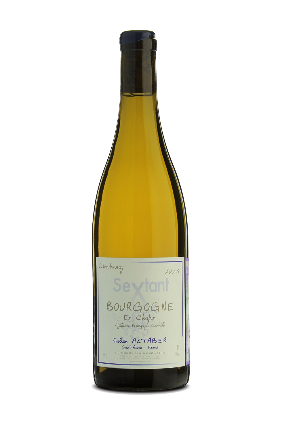 Вино Julien Altaber Sextant En Chapon Bourgogne AOC Жюльен Альтабер Секстан Ан Шапон Бургонь 2015 750 мл