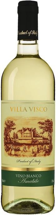 Вино  Villa Visco  Vino Bianco Amabile  750 мл
