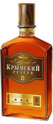 Коньяк Три звездочки Крымский резер  500 мл