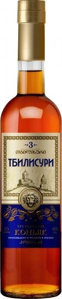 КОНЬЯК ТБИЛИСУРИ 3 ГОДА  500 мл