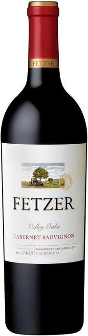 Вино Fetzer Cabernet Sauvignon Valley Oaks  2018 750 мл