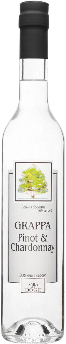 Граппа Villa del Doge Grappa Pinot & Chardonnay  500 мл